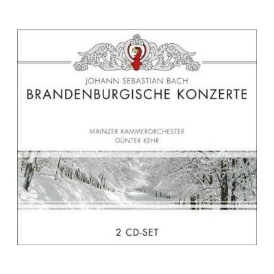 Johann Sebastian Bach - Brandenburgische Konzerte Nr.1-6 2 CD – Hledejceny.cz