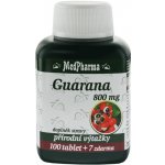 MedPharma Guarana 800 mg 107 tablet – Zboží Mobilmania