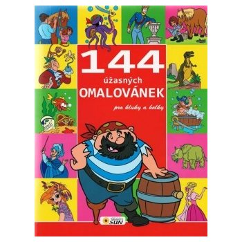 144 úžasných omalovánek