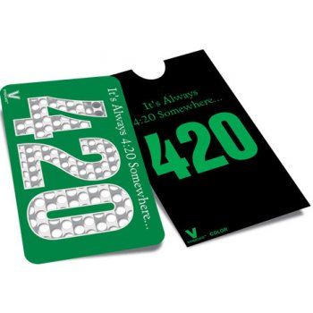 V-Syndicate Drtička kreditní karta 420 Zelená