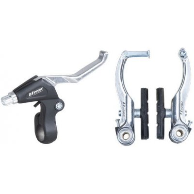 Pro-T V-brake dural EVO set stříbrné – Zbozi.Blesk.cz