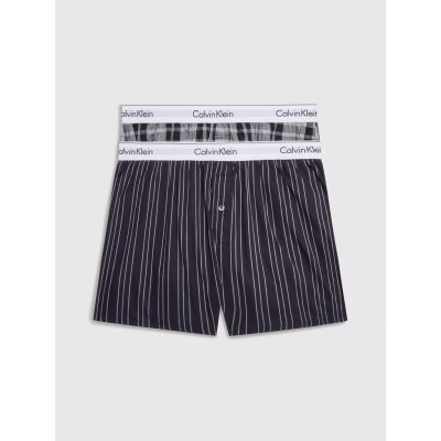 Calvin Klein pánské spodní prádlo BOXER SLIM 2PK 000NB1396AJKZ