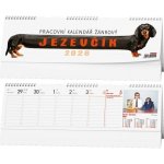 Stolní Baloušek Pracovní žánrový Jezevčík 2026 – Sleviste.cz