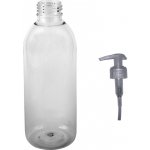 Tera plastová lahvička čirá s transparentní pumpičkou Tera 300 ml – Zboží Dáma