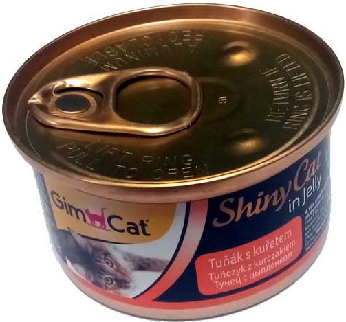 Gimpet ShinyCat tuňák kuře velikost 70 g