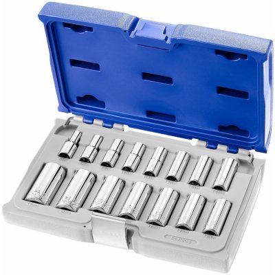 Tona Expert E031804 - 3/8" Sada prodloužených hlavic, 15dílná – Zboží Dáma