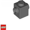 LEGO® 47905 Kostka 1x1 stady na protilehlých stranách Tmavě-Šedá