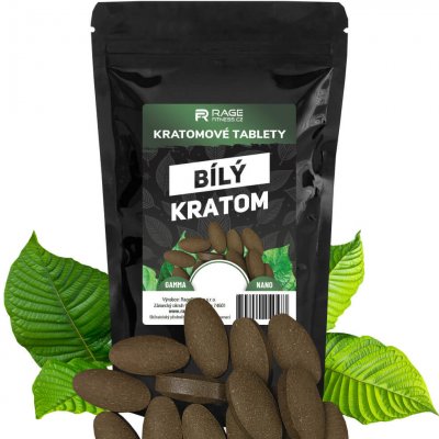 RageFitness Bílé kratomové tablety 300 tablet – Zboží Dáma