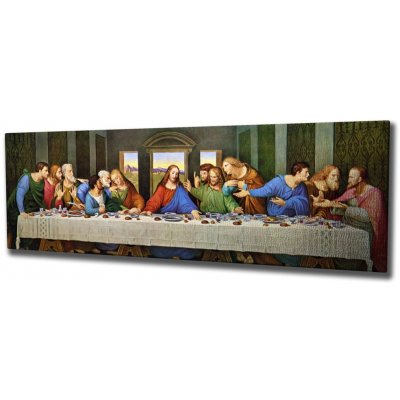 Wallity Reprodukce obrazu Poslední večeře Leonardo da Vinci PC140 30x80 cm – Zbozi.Blesk.cz