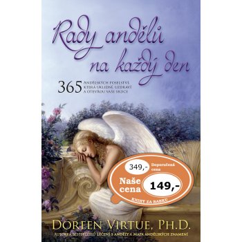 Rady andělů na každý den 299,- Virtue, Doreen