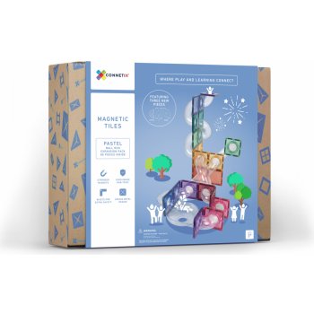 Connetix Tiles kuličkodráha PASTEL 80 ks