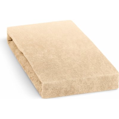 Polášek Prostěradlo froté světle béžové 140x220 – Sleviste.cz