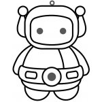 Závěsná plastová sklíčka k vybarvení barvami na sklo cca 8 cm 77 – Zboží Dáma