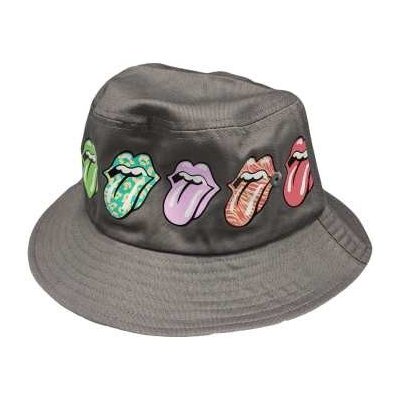 The Rolling Stones Bucket Hat Multi-tongue Pattern