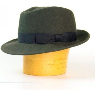 Pánský plstěný klobouk oliva – Zboží Dáma