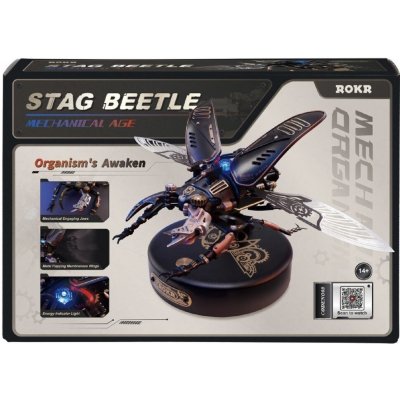 Robotime 3D mechanické puzzle Roháč obecný 115 ks – Sleviste.cz