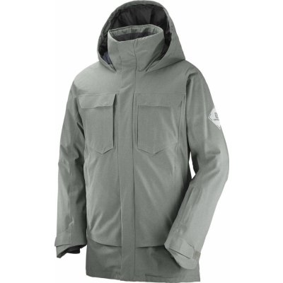 Salomon Stance Cargo Jacket M šedá – Zboží Mobilmania