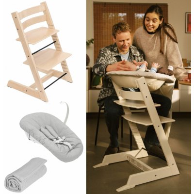 Stokke Tripp Trapp Newborn Natural + Grey – Hledejceny.cz