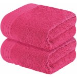 Livarno Home Froté ručník, 50 x 100 cm, 2 kusy (světle růžová) – Zboží Dáma