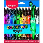 Maped 9862 Color'Peps Monster pastelky 24 ks – Zboží Živě