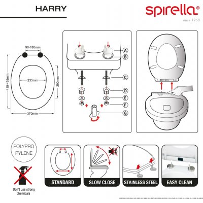 Spirella HARRY 10_29470 – Hledejceny.cz