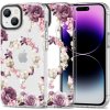 Pouzdro a kryt na mobilní telefon Apple Pouzdro TECH-PROTECT MAGMOOD MAGSAFE IPHONE 15 ROSE FLORAL