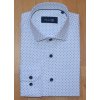 Pánská Košile MMER pánská košile dlouhý rukáv slim fit Villaro H019DSB