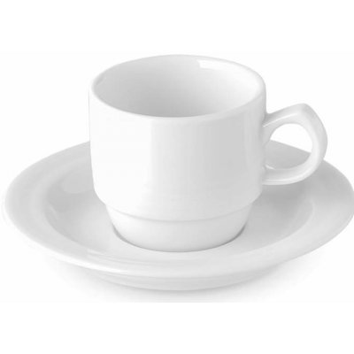 Lilien Šálek s podšálkem bílý Aqua 110 ml – Hledejceny.cz
