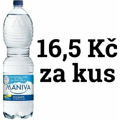 Maniva Nesycená 6 × 1,5 l – Hledejceny.cz