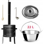 Perfect Home kotlík na guláš nerez 22 l INOX – Zboží Dáma