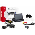 AMiO Sada parkovací asistent TFT02 4,3" s kamerou HD-308-LED 4 senzory bílé – Sleviste.cz