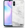 Pouzdro a kryt na mobilní telefon Xiaomi Pouzdro Picasee silikonové Xiaomi Redmi 9A - White marble čiré