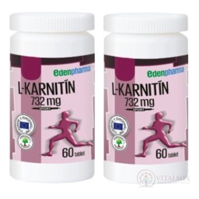 EdenPharma L-KARNITIN 732 mg Duopack 120 tablet – Hledejceny.cz
