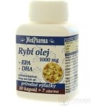 MedPharma Rybí olej 1000 mg + EPA + DHA 37 kapslí – Hledejceny.cz