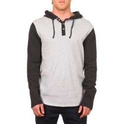 Rip Curl TAVERN HOODED HENLEY Black