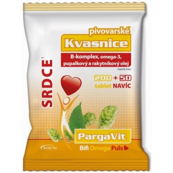 PargaVit Pivovarské kvasnice omega Puls 250 tablet
