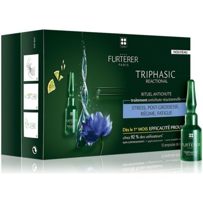 Rene Furterer Triphasic Reactional Hair Loss Treatment 12 x 5 ml – Zboží Mobilmania