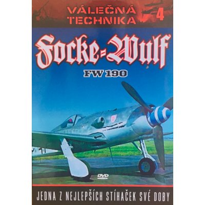 Focke-wulf fw 190 - válečná technika 4 DVD – Zboží Mobilmania