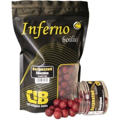 Carp Inferno rozpustné boilies Hot Line Škorpion 300ml 20 mm – Hledejceny.cz