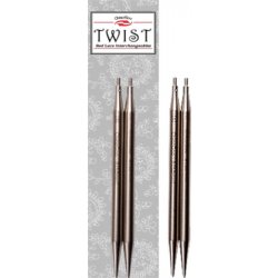 CHIAOGOO TWIST LACE výměnné jehlice 8 cm 4.5mm