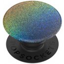 PopSockets PopGrip Gen.2, Midnight Flare, stříbrnošedý s třpytkami, holografický duhový efekt