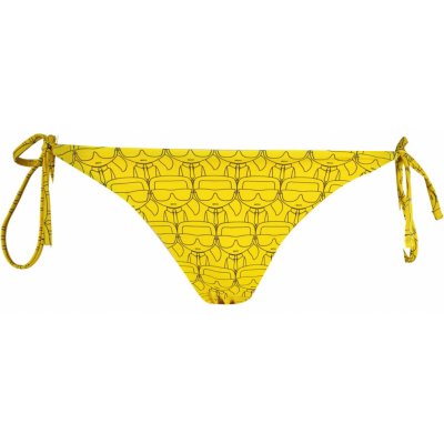 Karl Lagerfeld Beachwear dámské plavky žluté