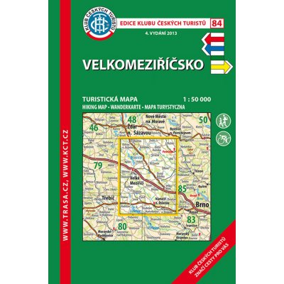 Velkomeziříčsko mapa 1:50 000 č. 84