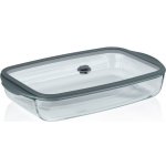 KELA Skleněná dóza Aurelius transparentní 39 x 24 x 7,5 cm 3,5 l – Zboží Mobilmania