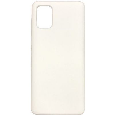 Pouzdro MobilEu Barevné silikónové Samsung Galaxy A51 biele