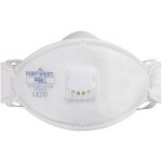 Portwest Respirátor Dolomite P361 FFP3 trojitý s ventilkem POR-P361WHR Bílá – Sleviste.cz