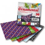 Folia 490/1010 Origami papír Ornamental 80 g/m2 10 x 10cm 50 archů – Zboží Dáma