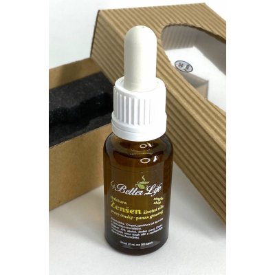 4betterlife Ženšen čínský tinktura single shot 20 ml – Hledejceny.cz