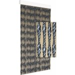 Závěs do dveří EMBER 90x210 cm stříbrný/černý – Hledejceny.cz