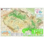 Vejmolová Zdeňka distribuce nástěnná mapa ČR obecně zeměpisná 135x95 cm lamino,lišta,tubus – Zbozi.Blesk.cz